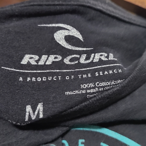 Rip Curl Logo Tee Size M - Picture 2 of 3